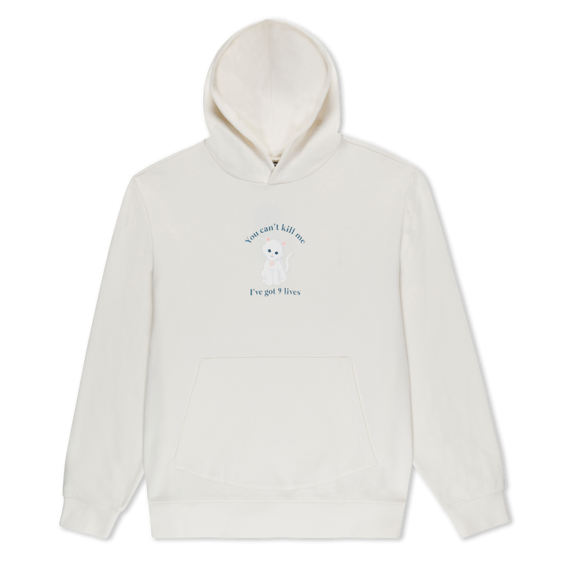 9 Lives Hoodie (Bone)