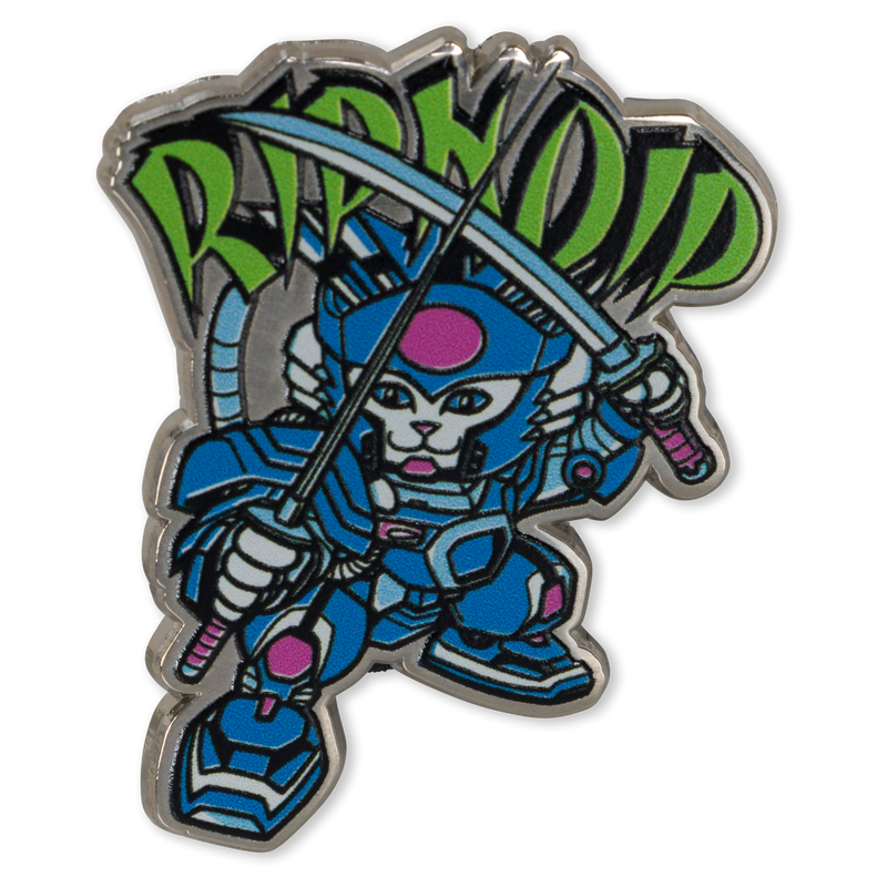 Robo Samurai Pin (Multi)