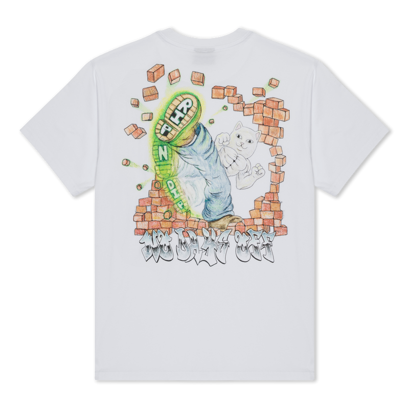 Karate Kat Tee (White)