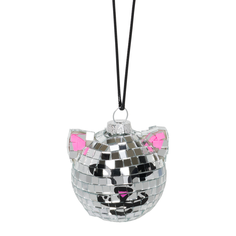 Nermal Disco Car Ornament (Metallic)