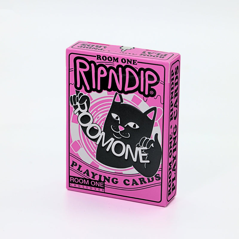 Room One X RIPNDIP Playing Cards (Pink Jermal)