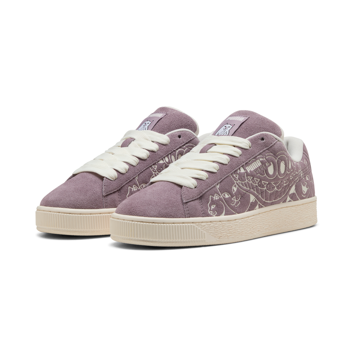 Suede XL (Puma Raisin-Warm White)