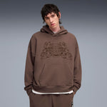 PUMA X RIPNDIP Boxy Graphic Hoodie (Flat Bronze)
