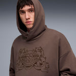 PUMA X RIPNDIP Boxy Graphic Hoodie (Flat Bronze)