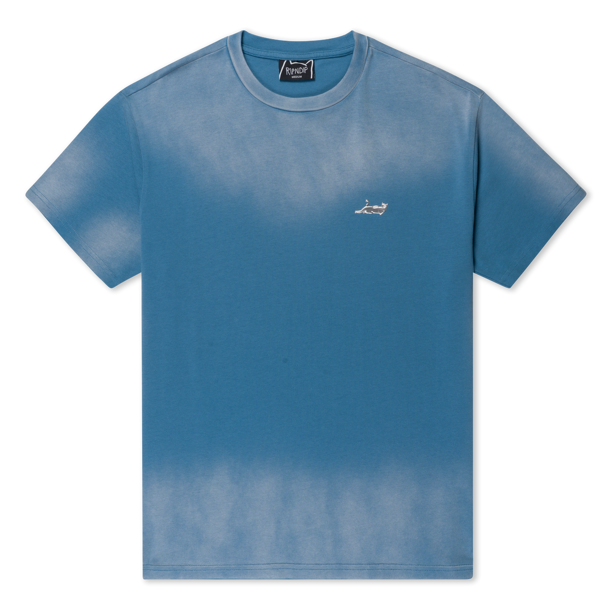 Castanza Short Sleeve Tee (Light Blue Faded Wash)