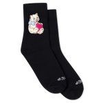 I Love Cats Mid Socks (Black)
