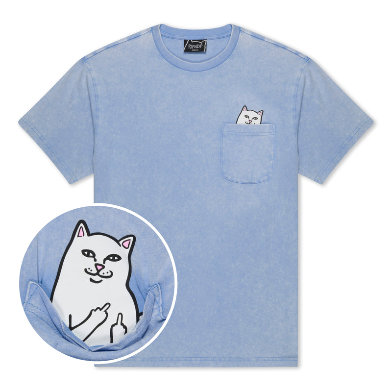 Lord Nermal Pocket Tee (Power Blue Vintage Wash)