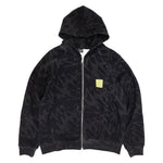 Lakai X Ripndip Flame Zip Up Hoodie (Dark Gray)