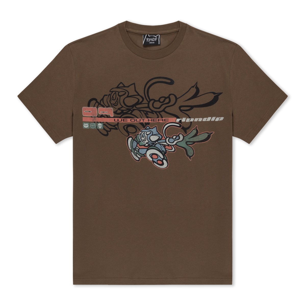 Cyclone Tee (Dusty Brown)