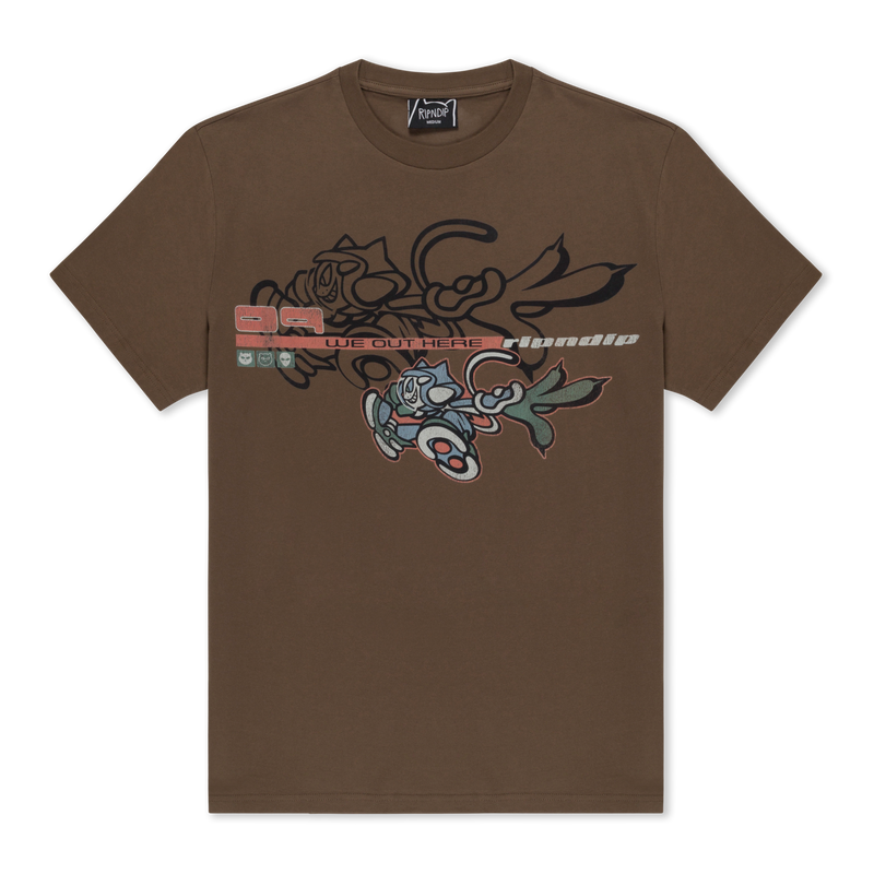 Cyclone Tee (Dusty Brown)