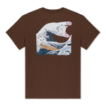 Great Wave Of Nerm Tee (Brown)
