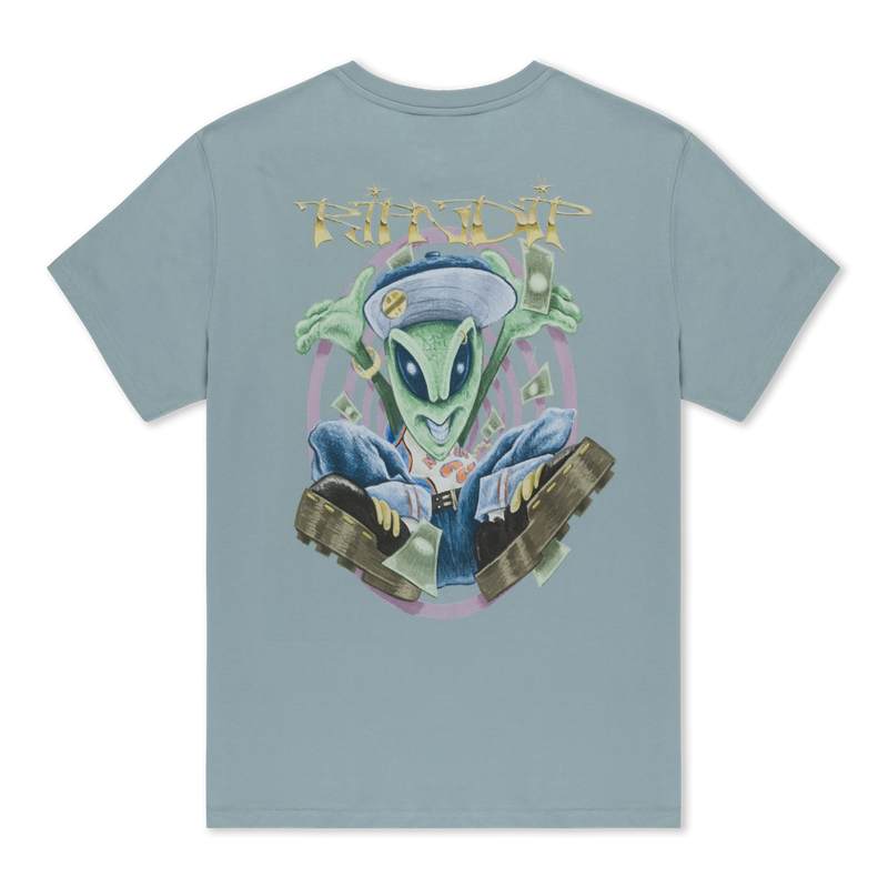 Yung Money Tee (Silver Blue)