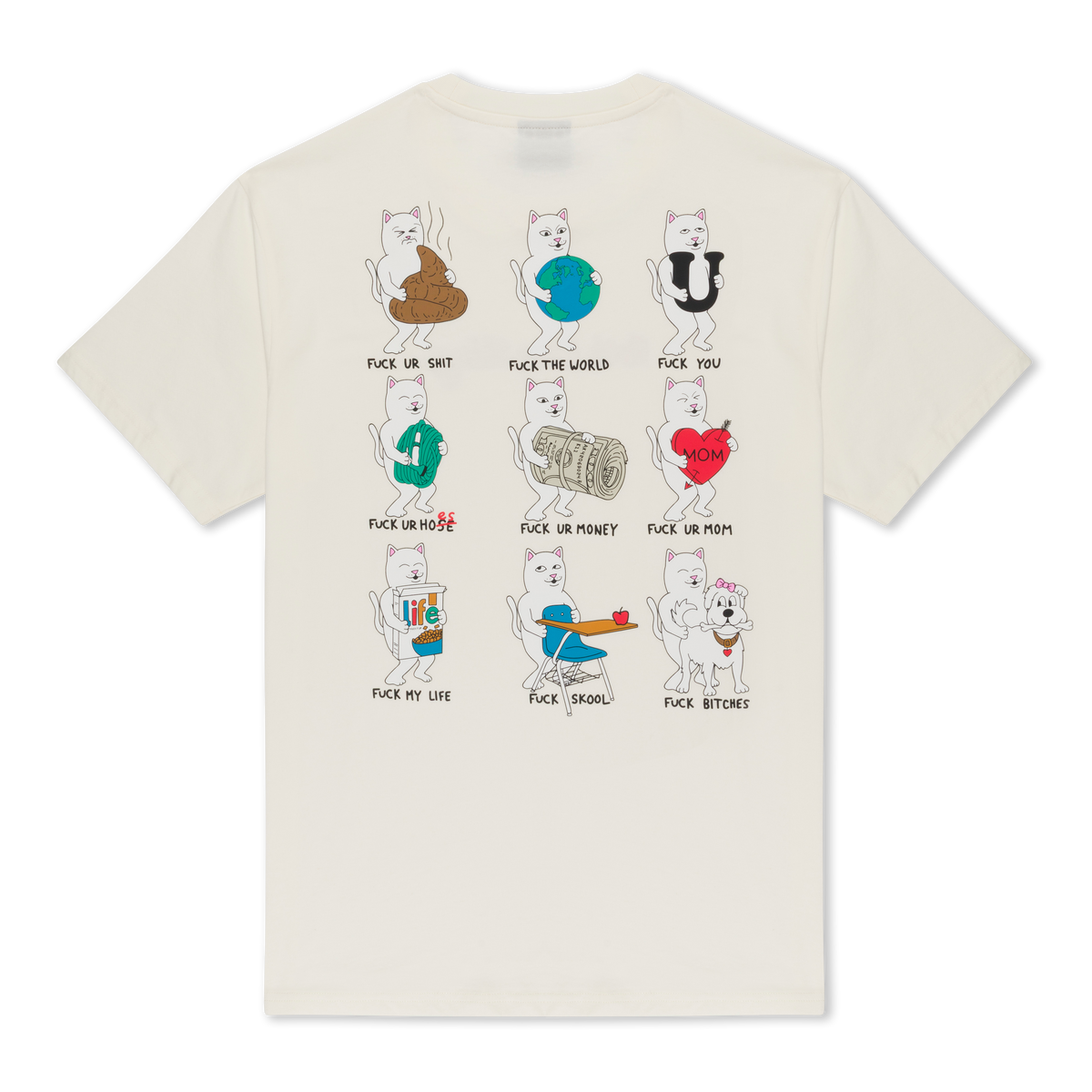 Fuck Everything Tee (Bone)