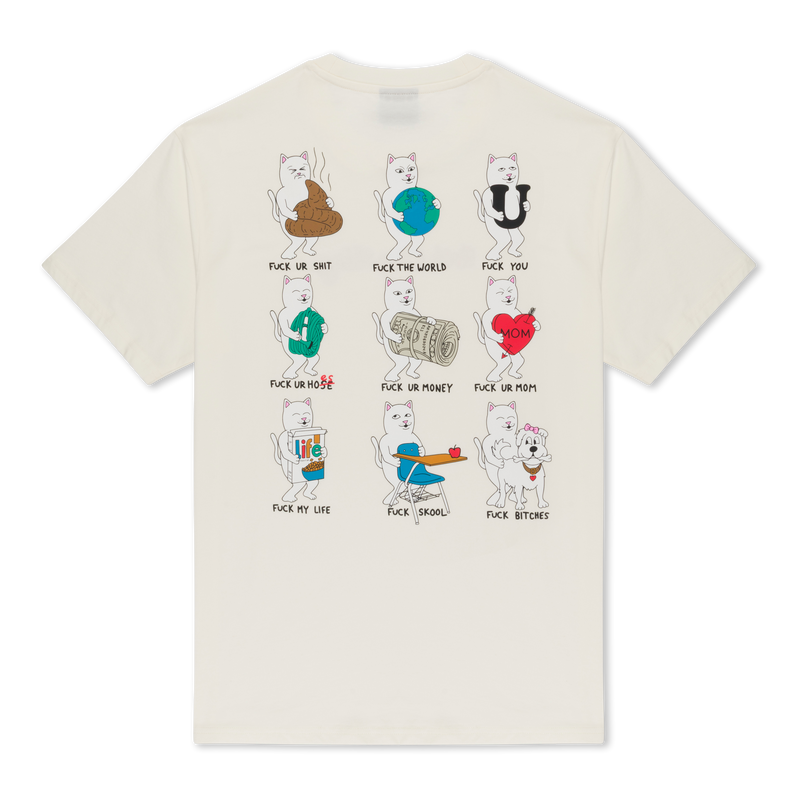 Fuck Everything Tee (Bone)