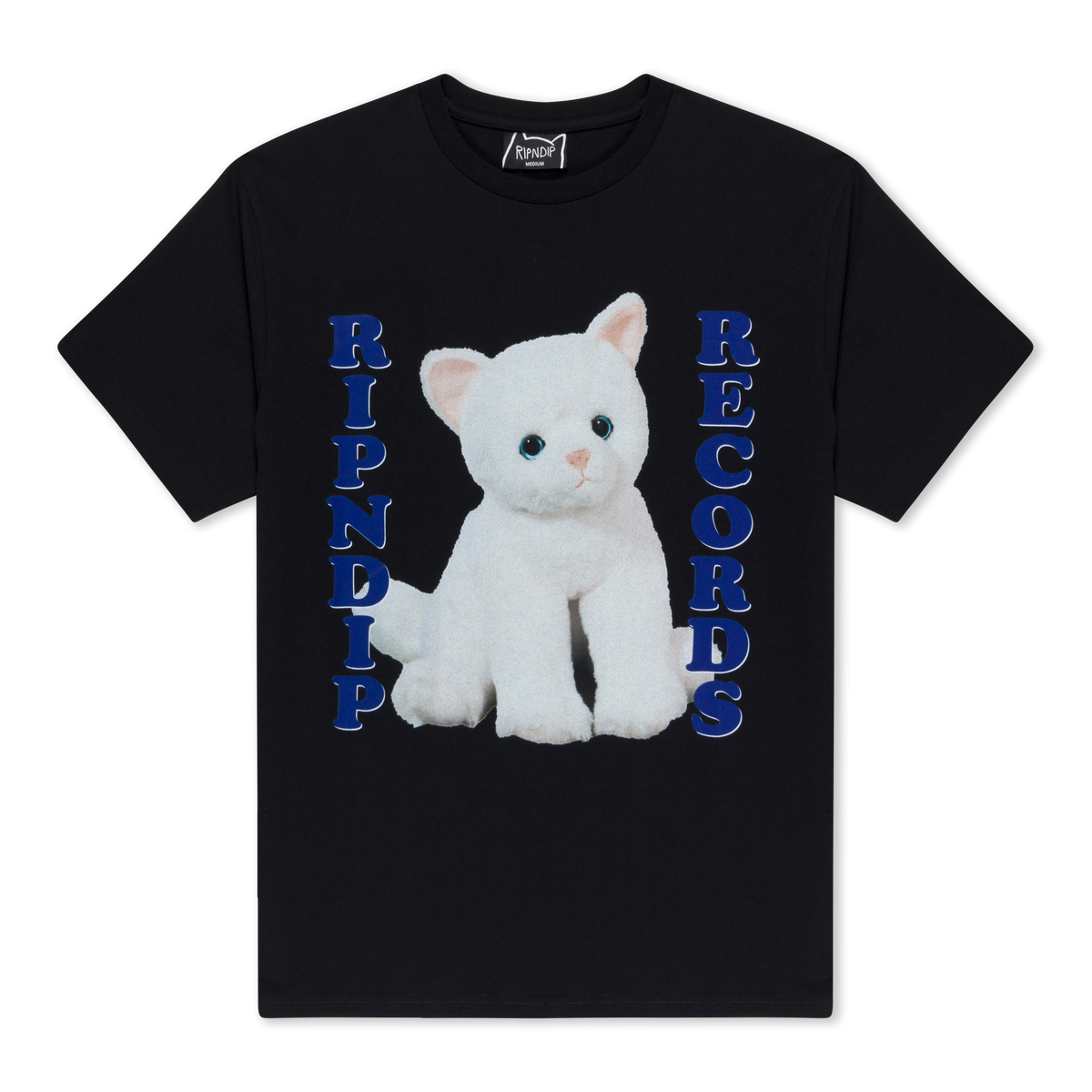 Plush Records Tee (Black)
