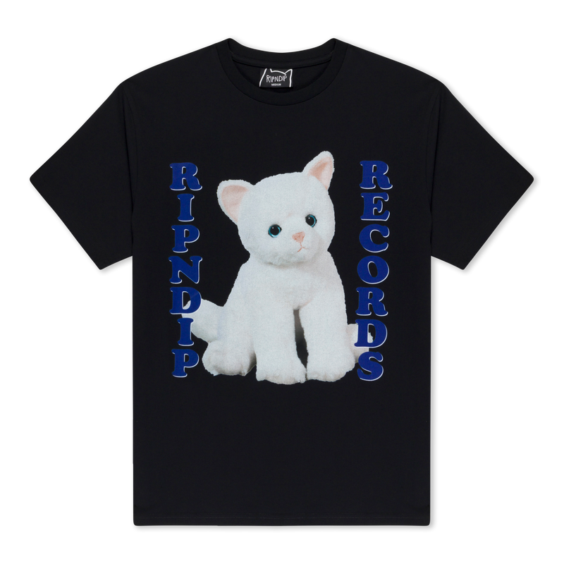 Plush Records Tee (Black)