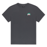 Twisted Nermal Pocket Tee (Charcoal)