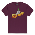 Stronger Tee (Dark Plum)