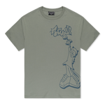 Hard In Da Paint Tee (Dusty Sage)