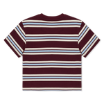 Lord Nermal Cropped Baby Pocket Tee (Brown Stripes)