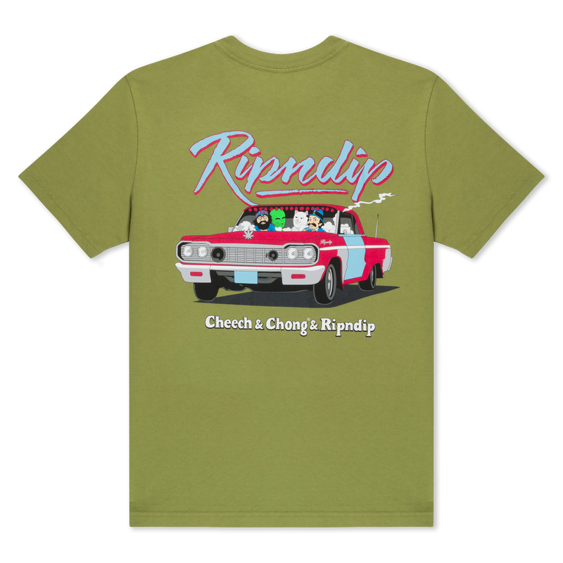 Riders Tee (Light Forest)