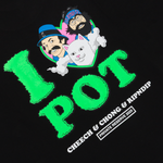 I <3 Pot Tee (Black)