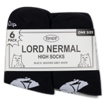 Lord Nermal Socks 6 Pack (Multi)