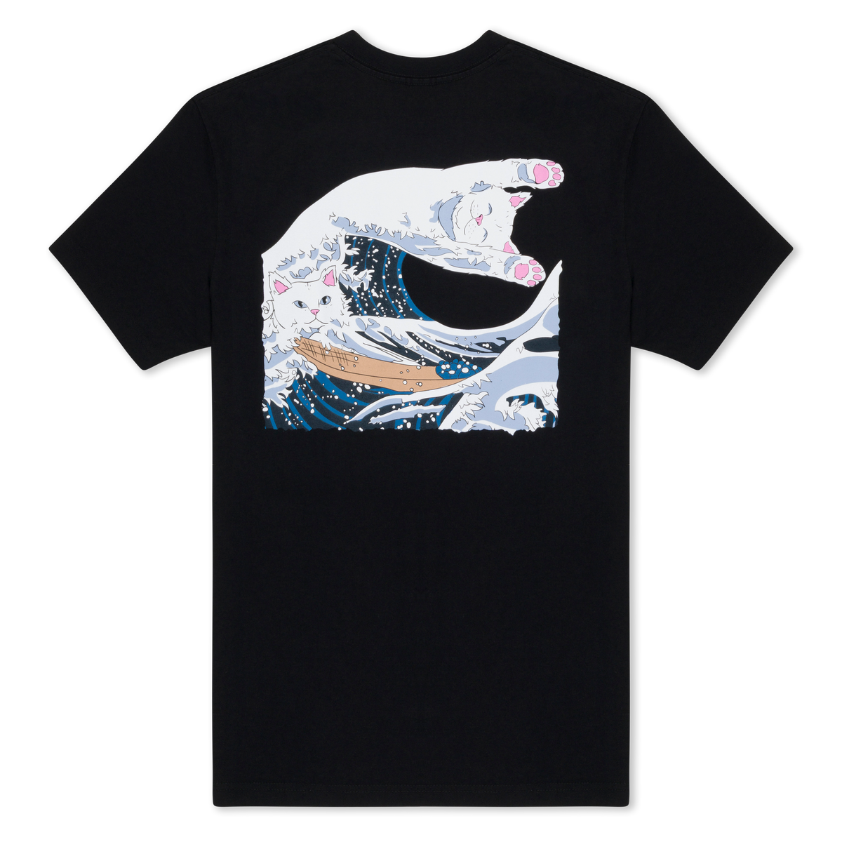 The Great Wave Of Nerm Tee (Black)