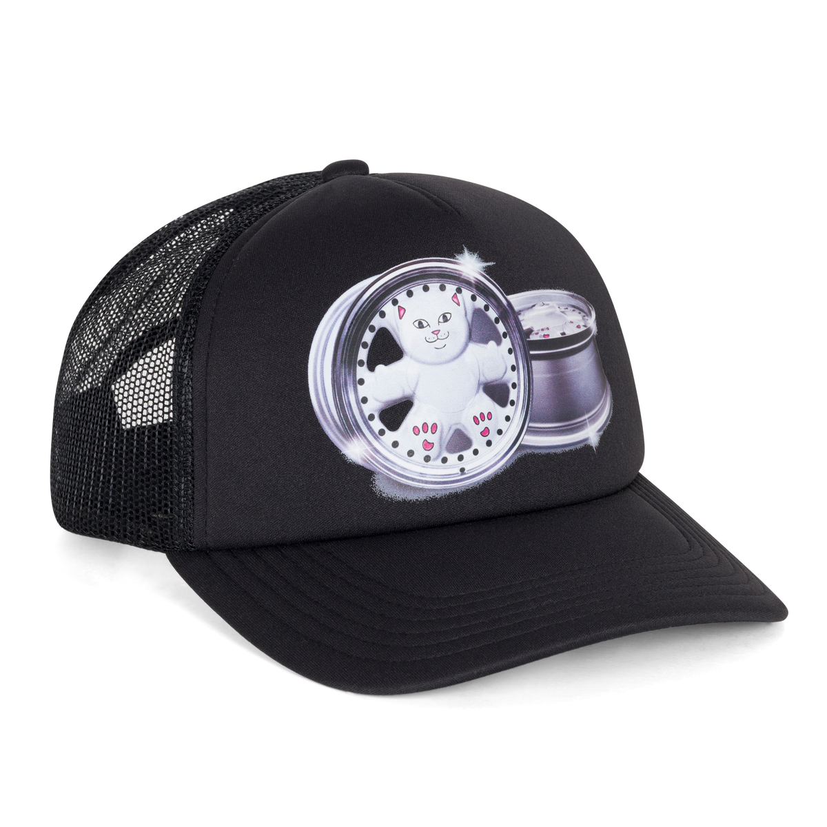 Nerm Wheels Trucker Hat (Black)