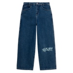 Ace Ultra Wide Leg Pants (Medium Wash)