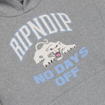 White Panther Hoodie (Heather Grey)