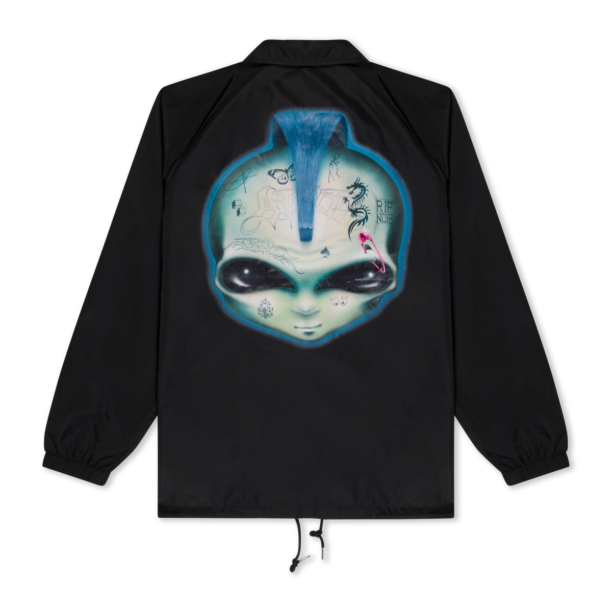Squabble Up Coach Jacket (Black)