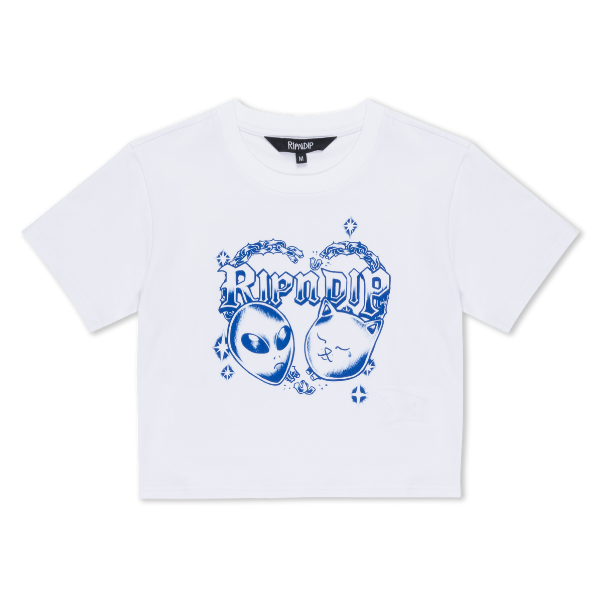 Kali Cropped Baby Tee (White)