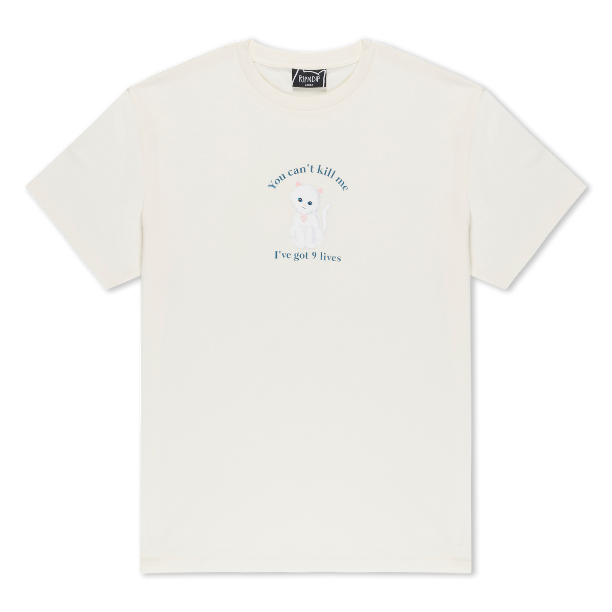 9 Lives Tee (Bone)