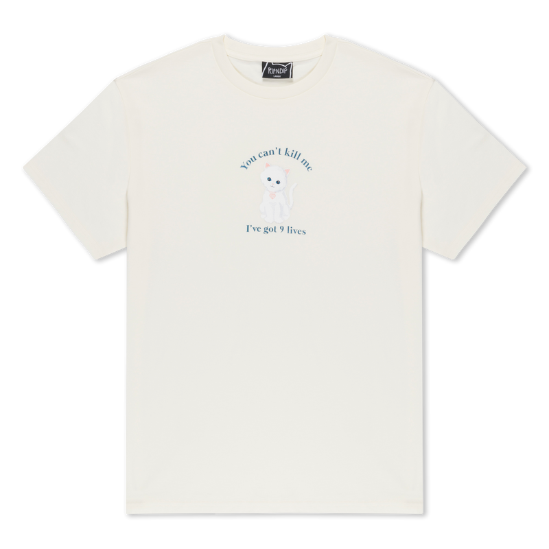 9 Lives Tee (Bone)