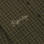 Where The Flowers Bloom Flannel Jacket (Olive)