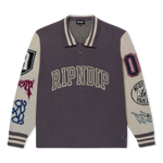 Run It Up Knit Sweater (Charoal / Cream)