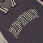 Run It Up Knit Sweater (Charoal / Cream)