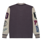 Run It Up Knit Sweater (Charoal / Cream)