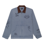 Westside Zip Up Work Jacket (Slate)