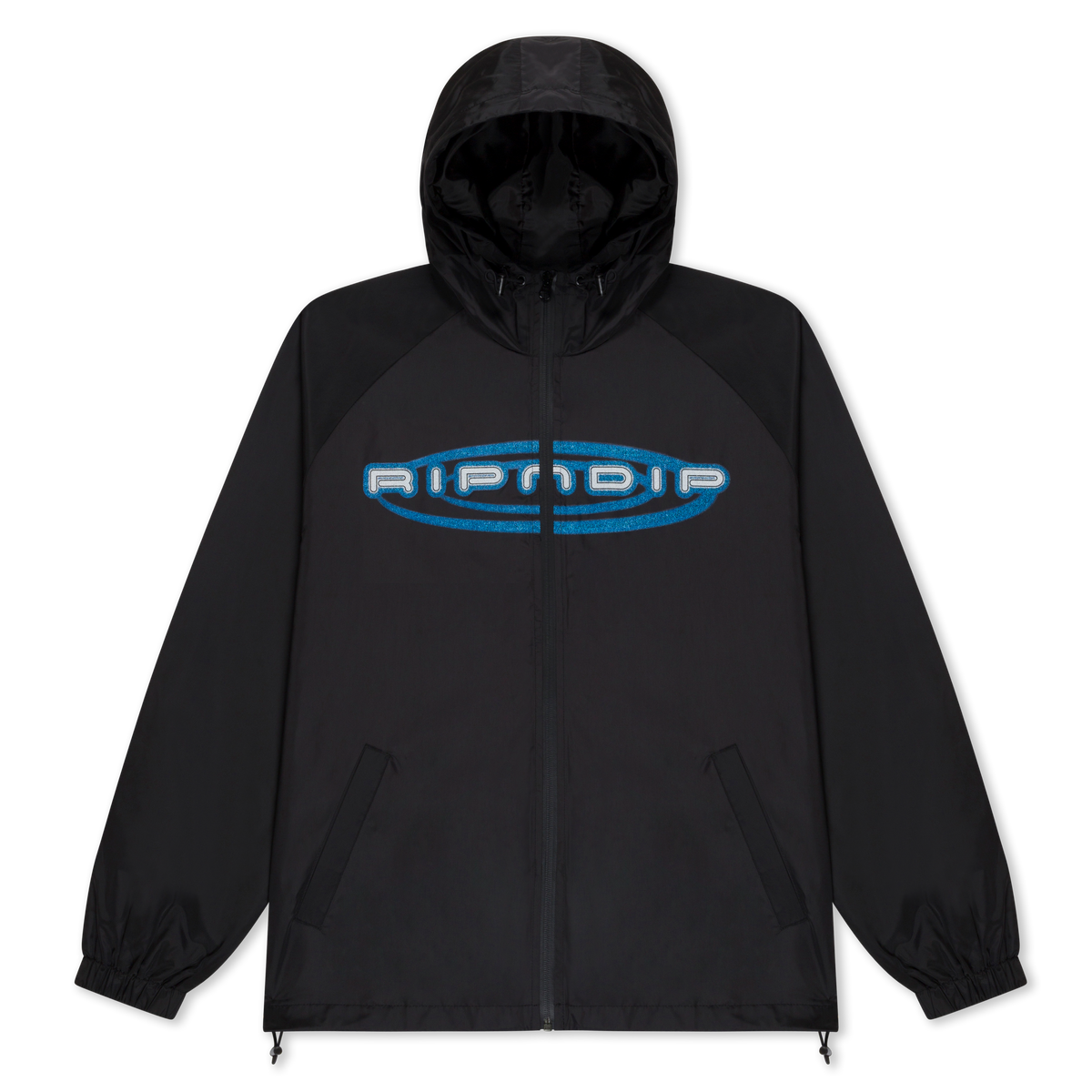 Otis Zip Up Hooded Jacket (Black)