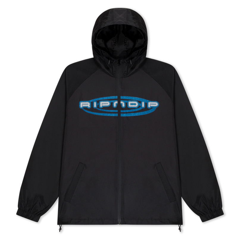 Otis Zip Up Hooded Jacket (Black)