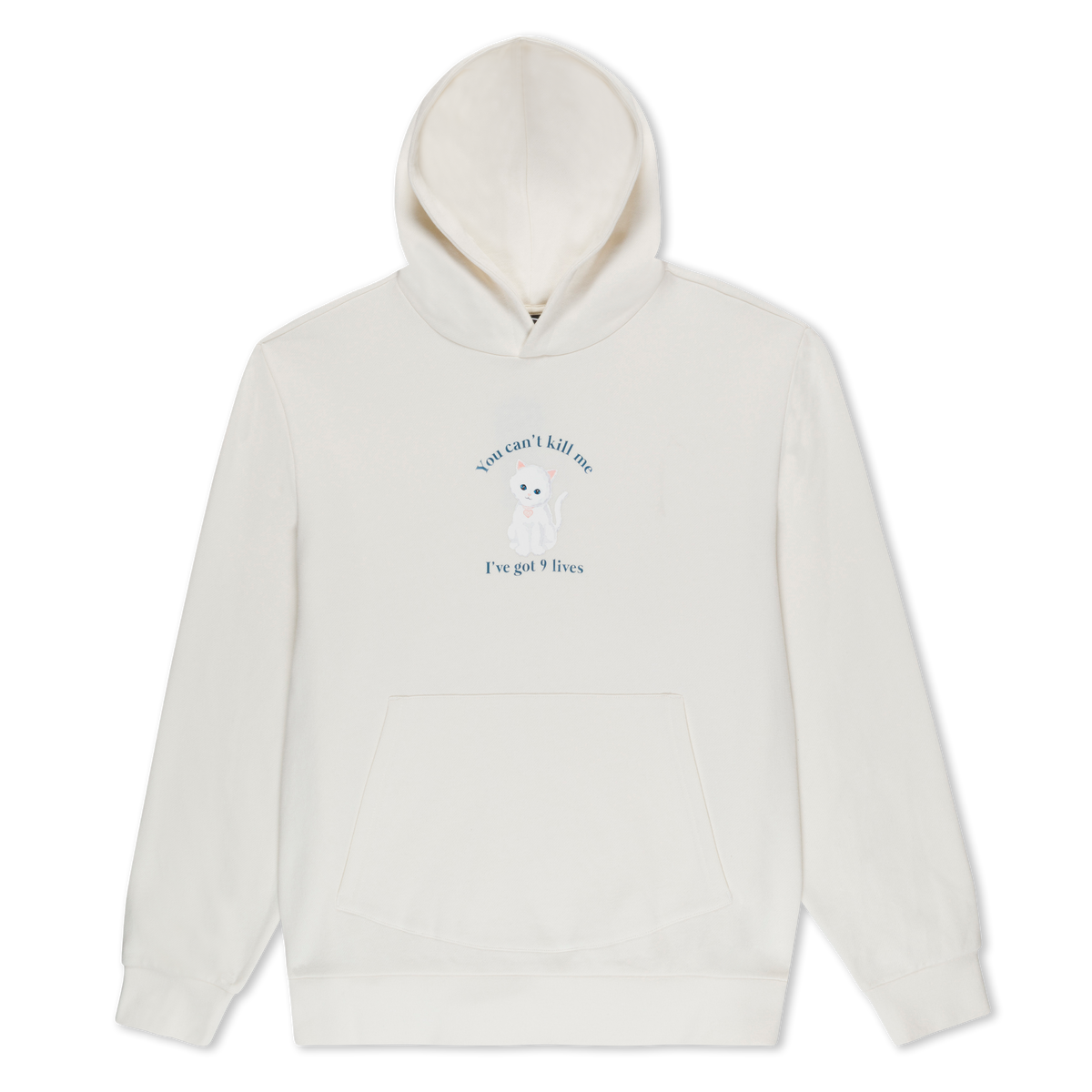 9 Lives Hoodie (Bone)