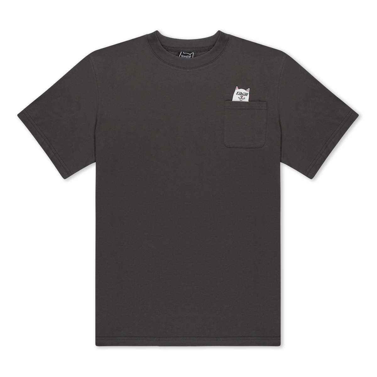 Lakai + Ripndip Lord Nermal Pocket Tee (Dark Gray)