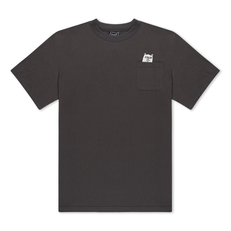 Lakai + Ripndip Lord Nermal Pocket Tee (Dark Gray)