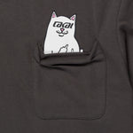 Lakai + Ripndip Lord Nermal Pocket Tee (Dark Gray)