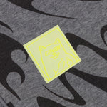 Lakai + Ripndip Flame Zip Up Hoodie (Gray)