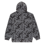 Lakai + Ripndip Flame Zip Up Hoodie (Gray)