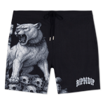 Wasteland Swim Shorts (Black)