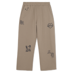 Westside Straight Leg Sweatpants (Dark Sand)